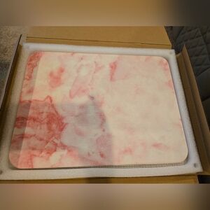Flokinice Marble Design Stone Drying Mat - Pink